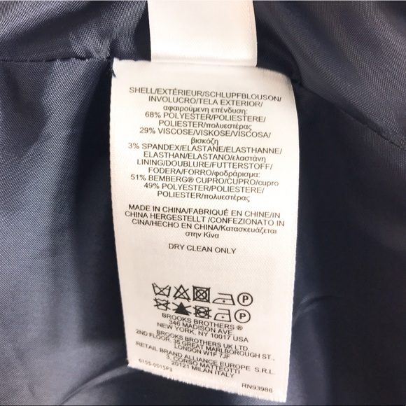 Brooks Brothers Red Fleece Striped A-line Dress Size 12 - Picture 6 of 6